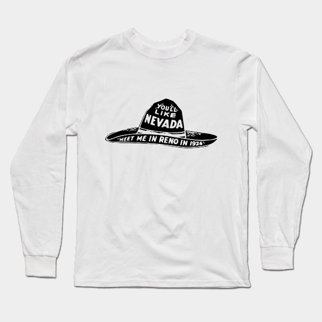 MEET ME IN RENO Long Sleeve T-Shirt by HAGEN